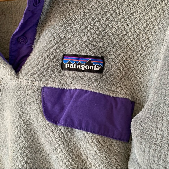 Patagonia | Re-Tool Pullover in Gray & Violet | M - Picture 2 of 11